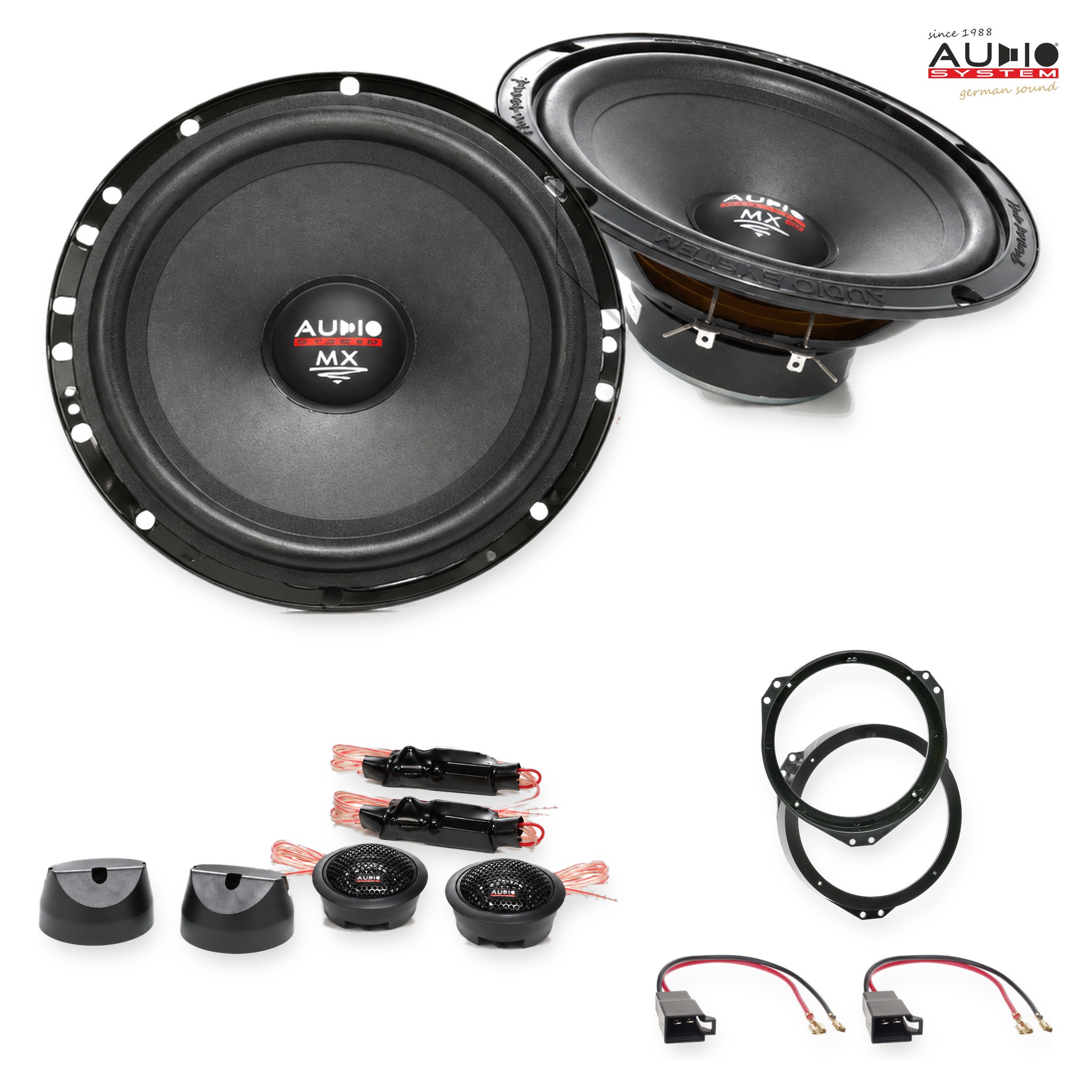 Pachet difuzoare dedicate Opel Vectra (B) 1995-2002 - Audio System MX EVO 165 mm