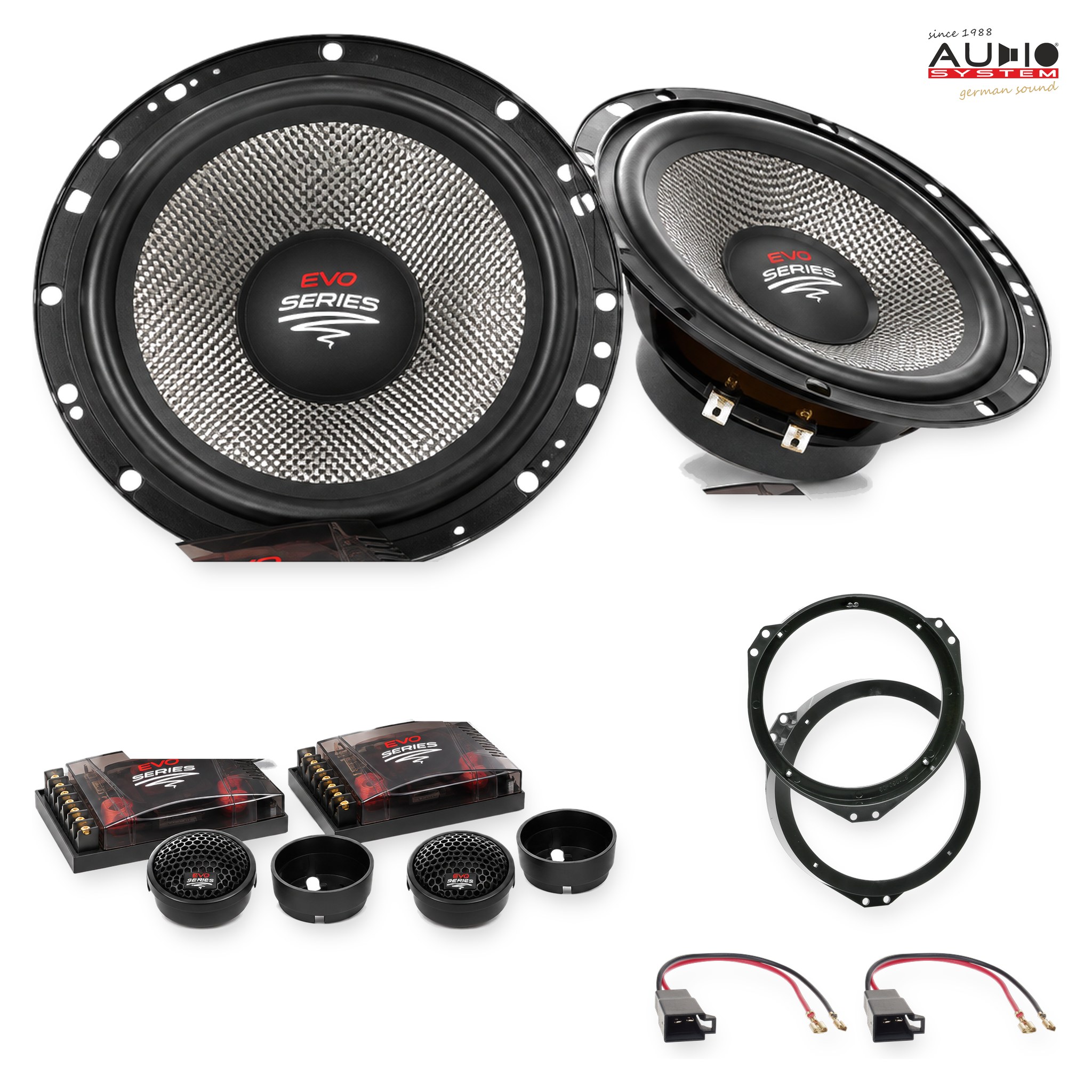 Pachet difuzoare dedicate Opel Vivaro 2001-2014 - Audio System RADION EVO 2 165 mm