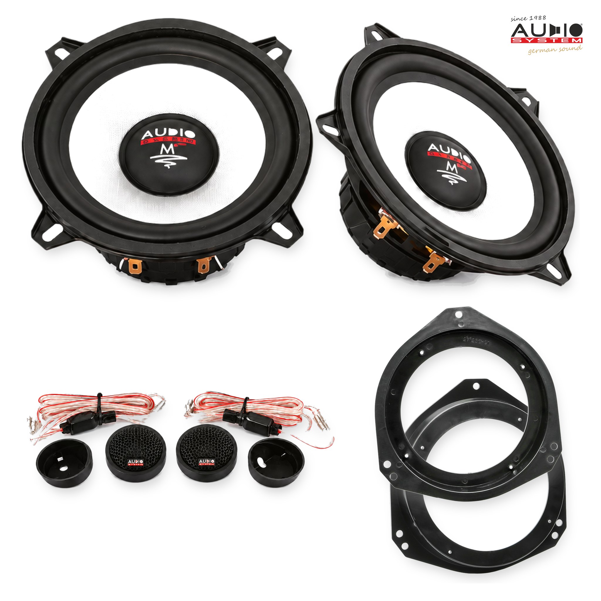 Pachet difuzoare dedicate Opel Vivaro (E7/F7/X83) 2001-2014 - Audio System M EVO 2 130 mm