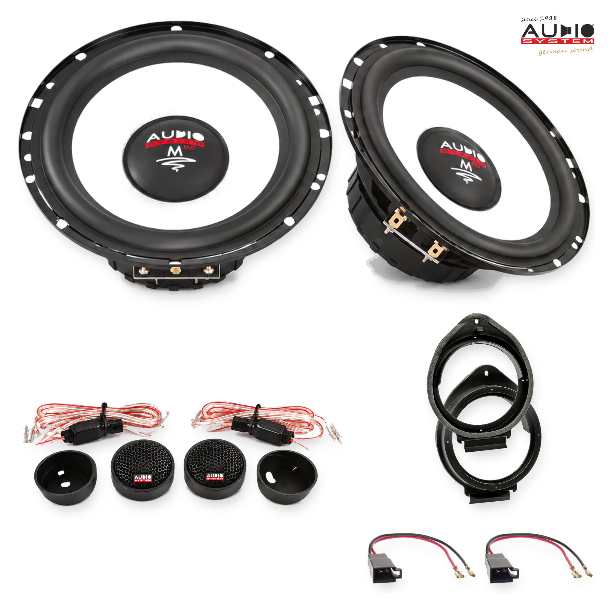 Pachet difuzoare dedicate Opel Zafira Tourer 2011-2019 - Audio System M EVO 2 165 mm