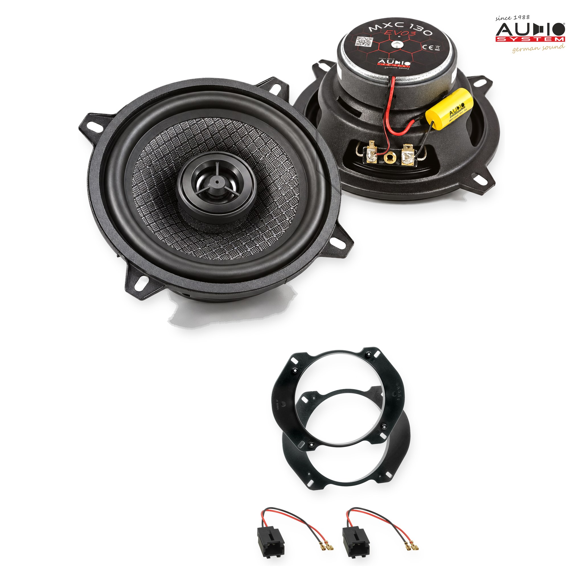 Pachet difuzoare dedicate Peugeot 306 (7*) 1997-2001 - Audio System MXC EVO 130 mm