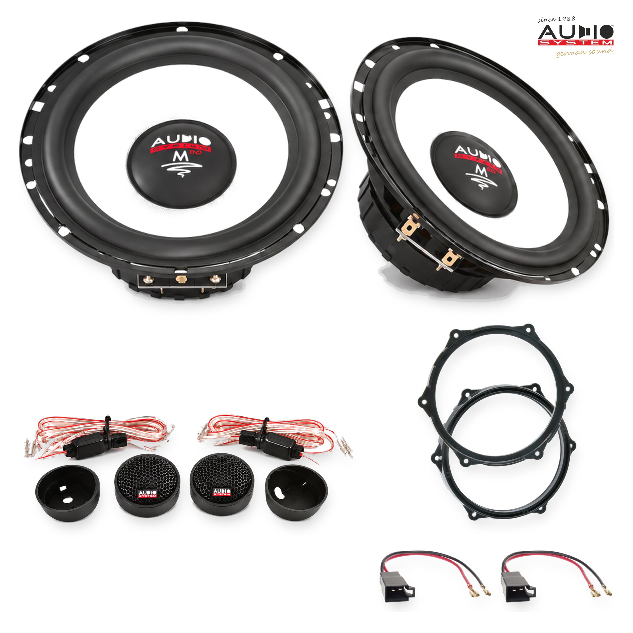 Pachet difuzoare dedicate Seat Ibiza (6P) 2015-2017 - Audio System M EVO 2 165 mm
