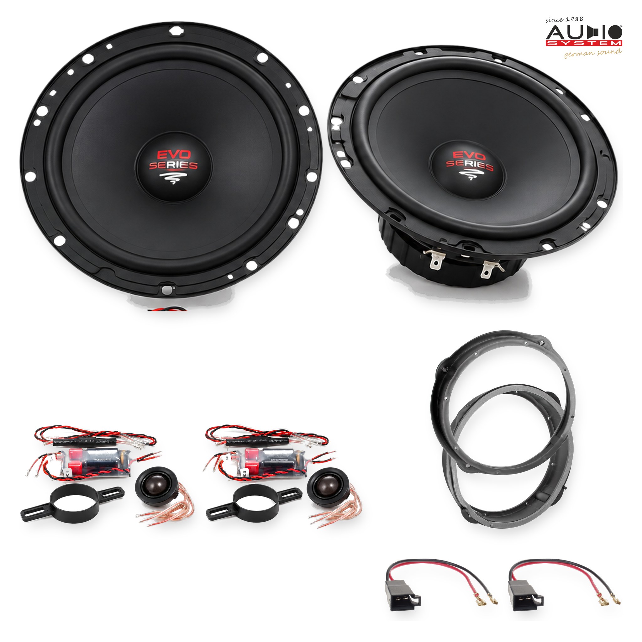 Pachet difuzoare dedicate Seat Leon (5F) 2012-2016 - Audio System RADION EVO 2 200 mm