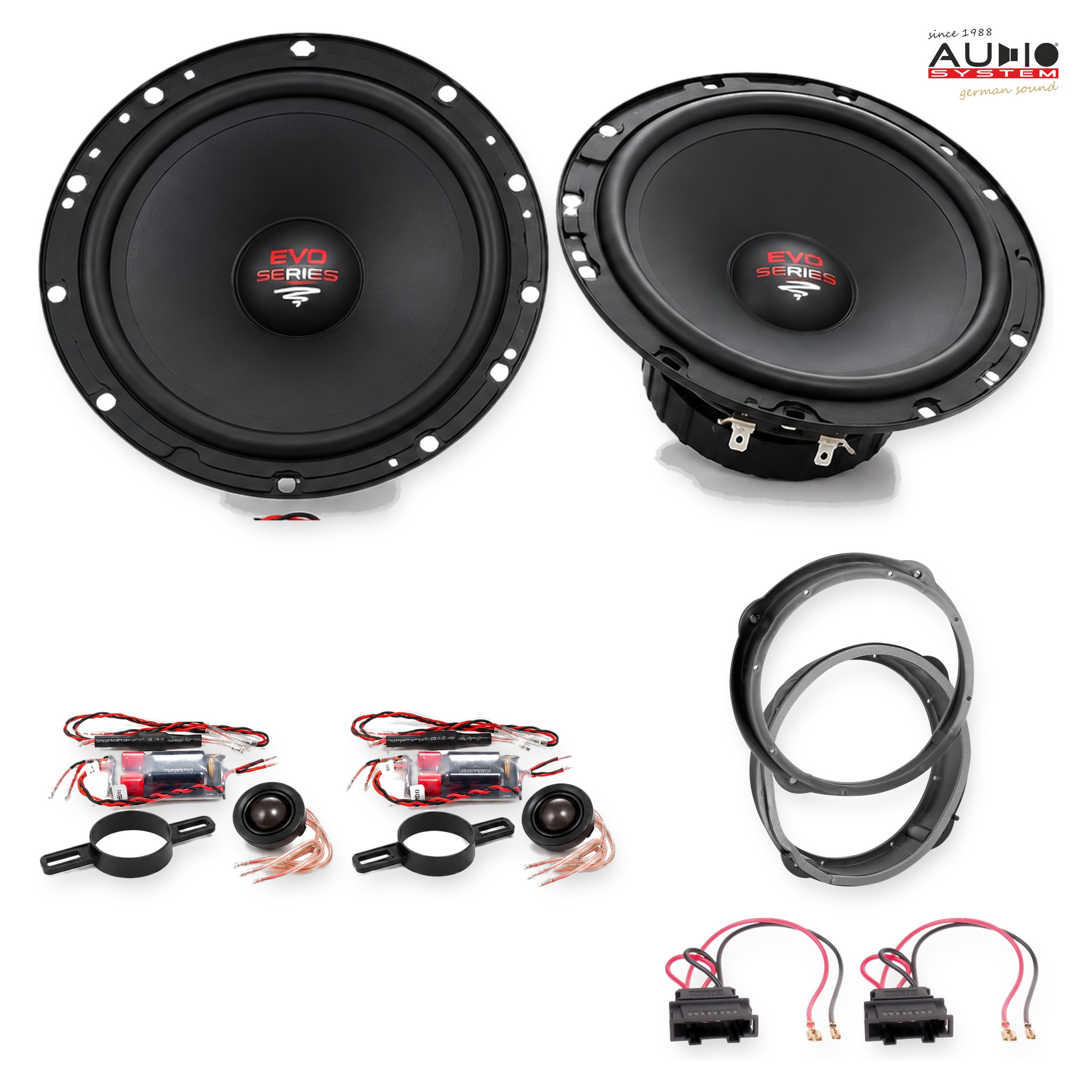 Pachet difuzoare dedicate Seat Leon (5F) 2016-2020 - Audio System RADION EVO 2 200 mm