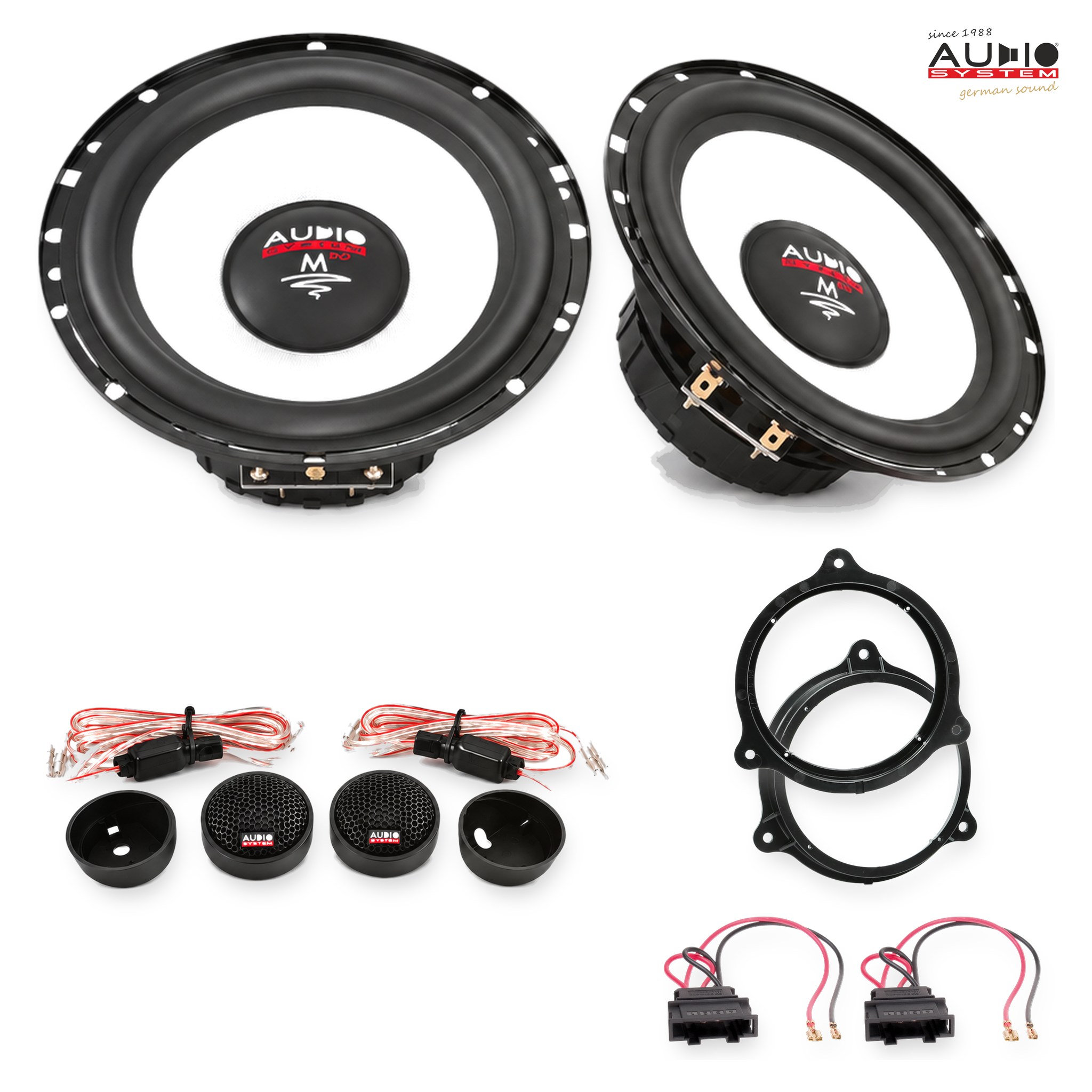 Pachet difuzoare dedicate Seat Leon (5F) 2016-2020 - Audio System M EVO 2 165 mm