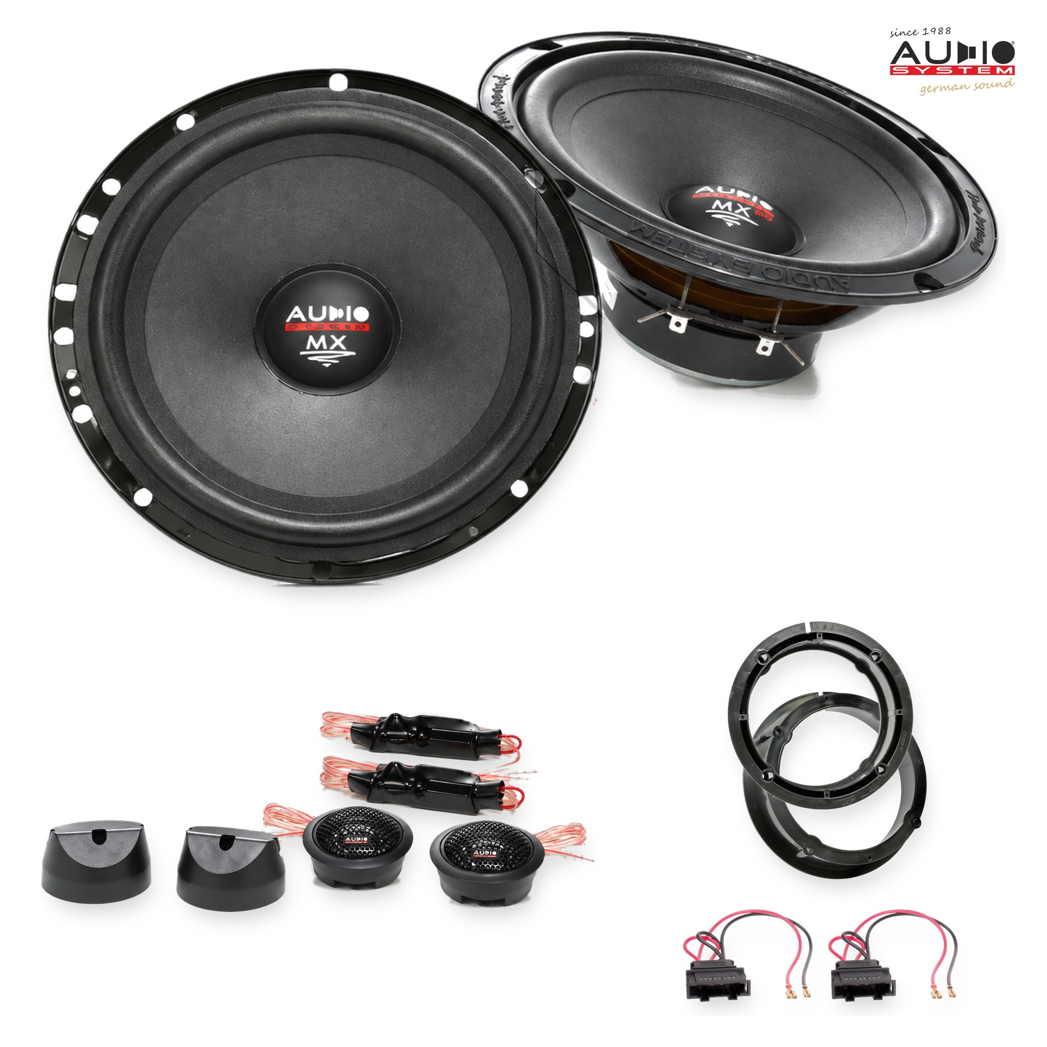 Pachet difuzoare dedicate Seat Toledo (1P) 2005-2009 - Audio System MX EVO 165 mm