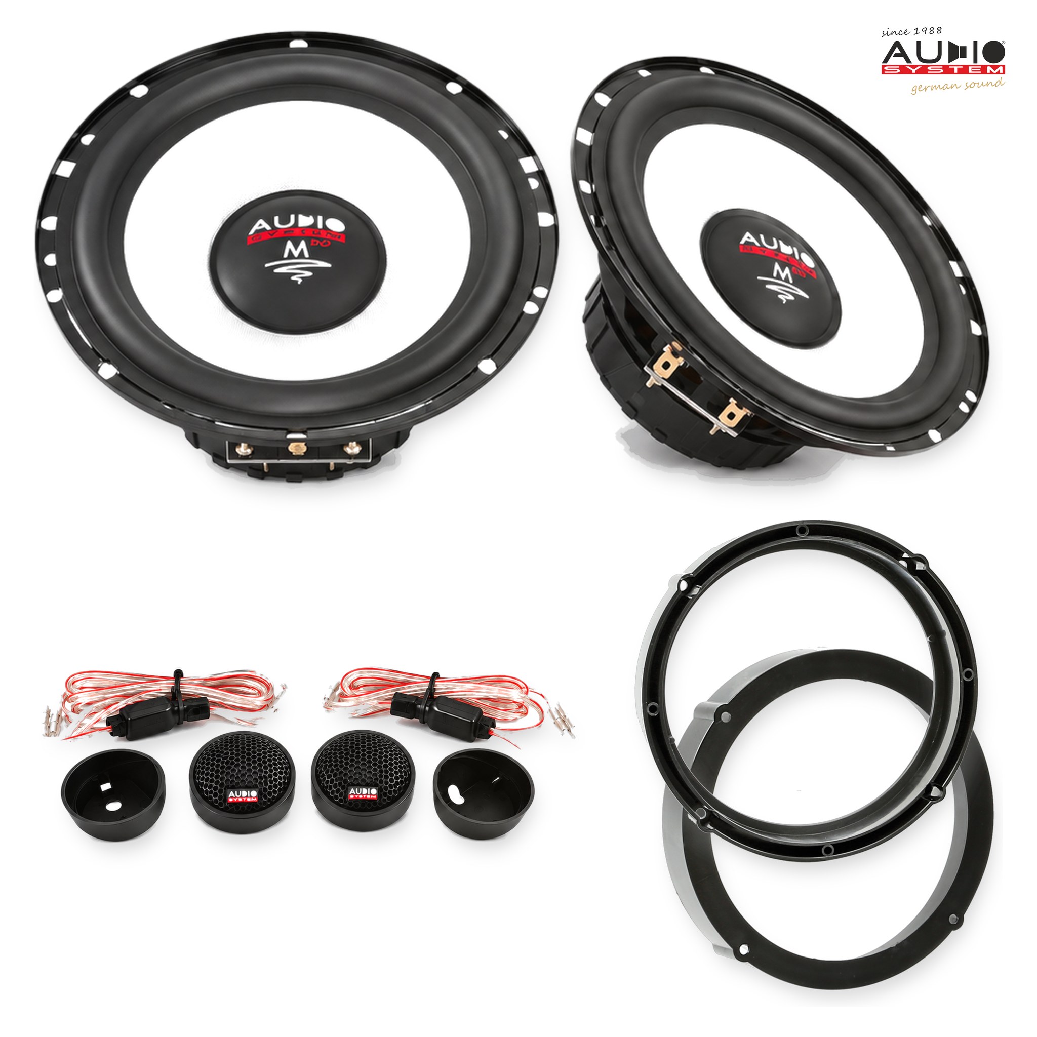 Pachet difuzoare dedicate Seat Toledo (NH) 2013-2018 - Audio System M EVO 2 165 mm