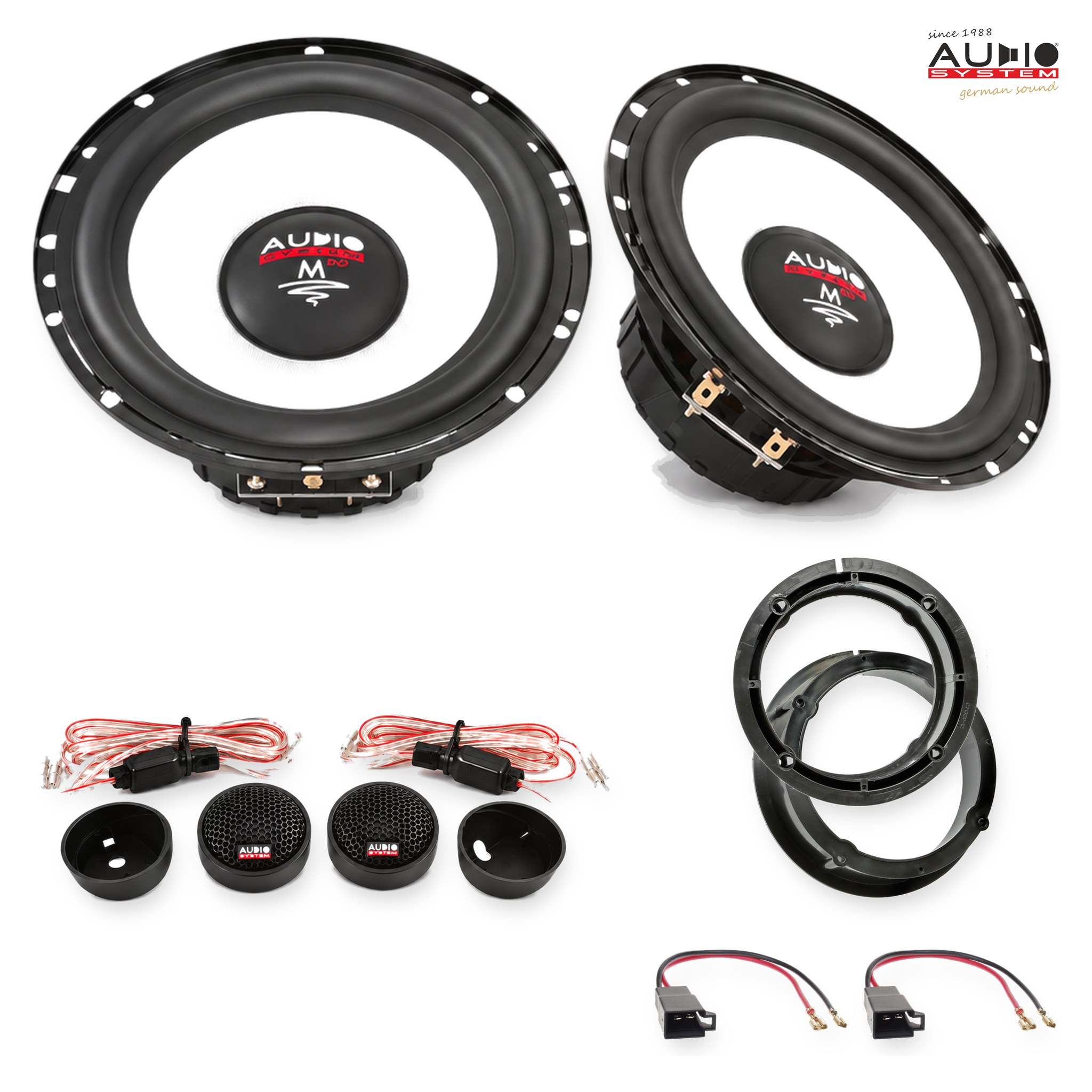 Pachet difuzoare dedicate Skoda Fabia (5J) 2007-2014 - Audio System M EVO 2 165 mm