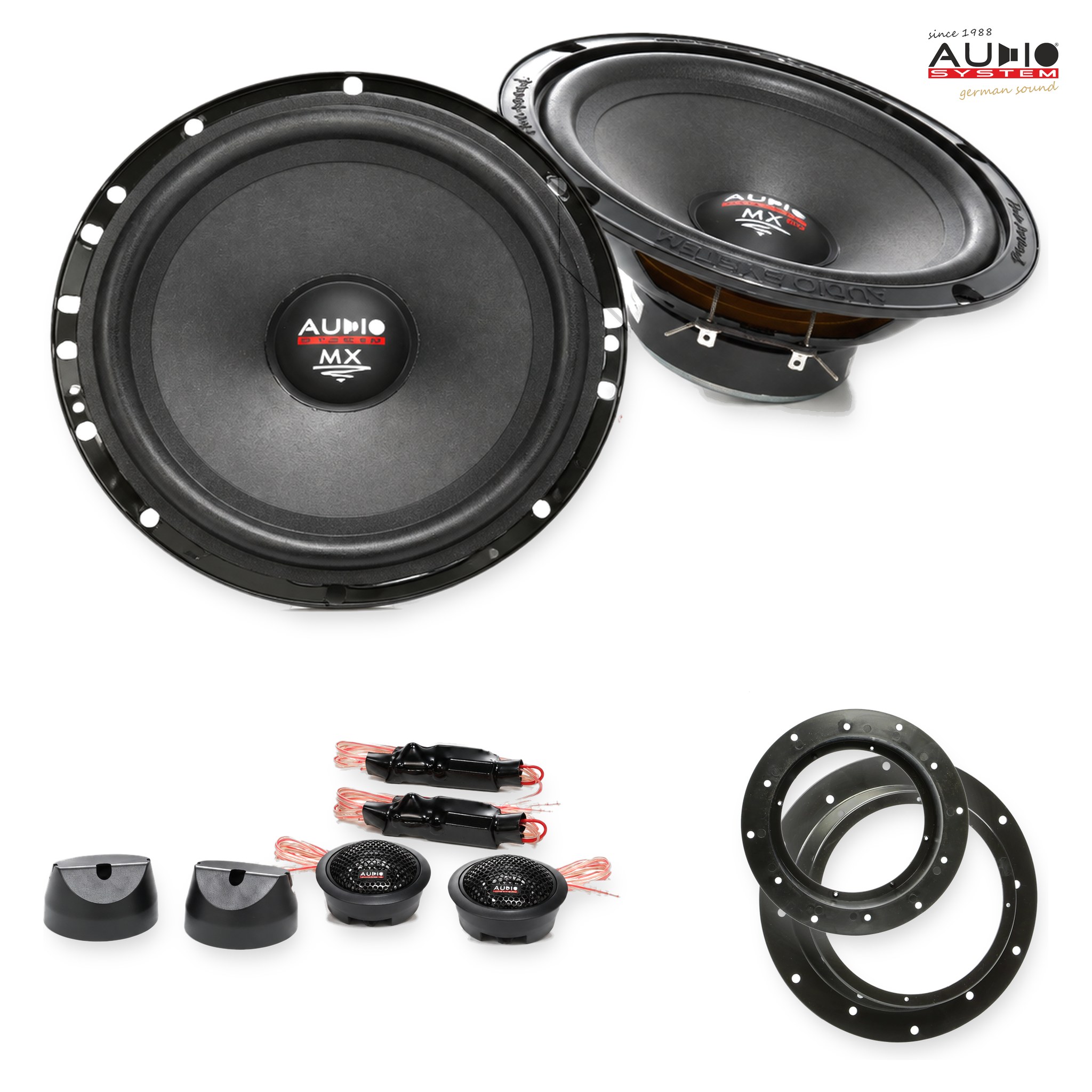 Pachet difuzoare dedicate Skoda Superb (3T) 2008-2013 - Audio System MX EVO 165 mm