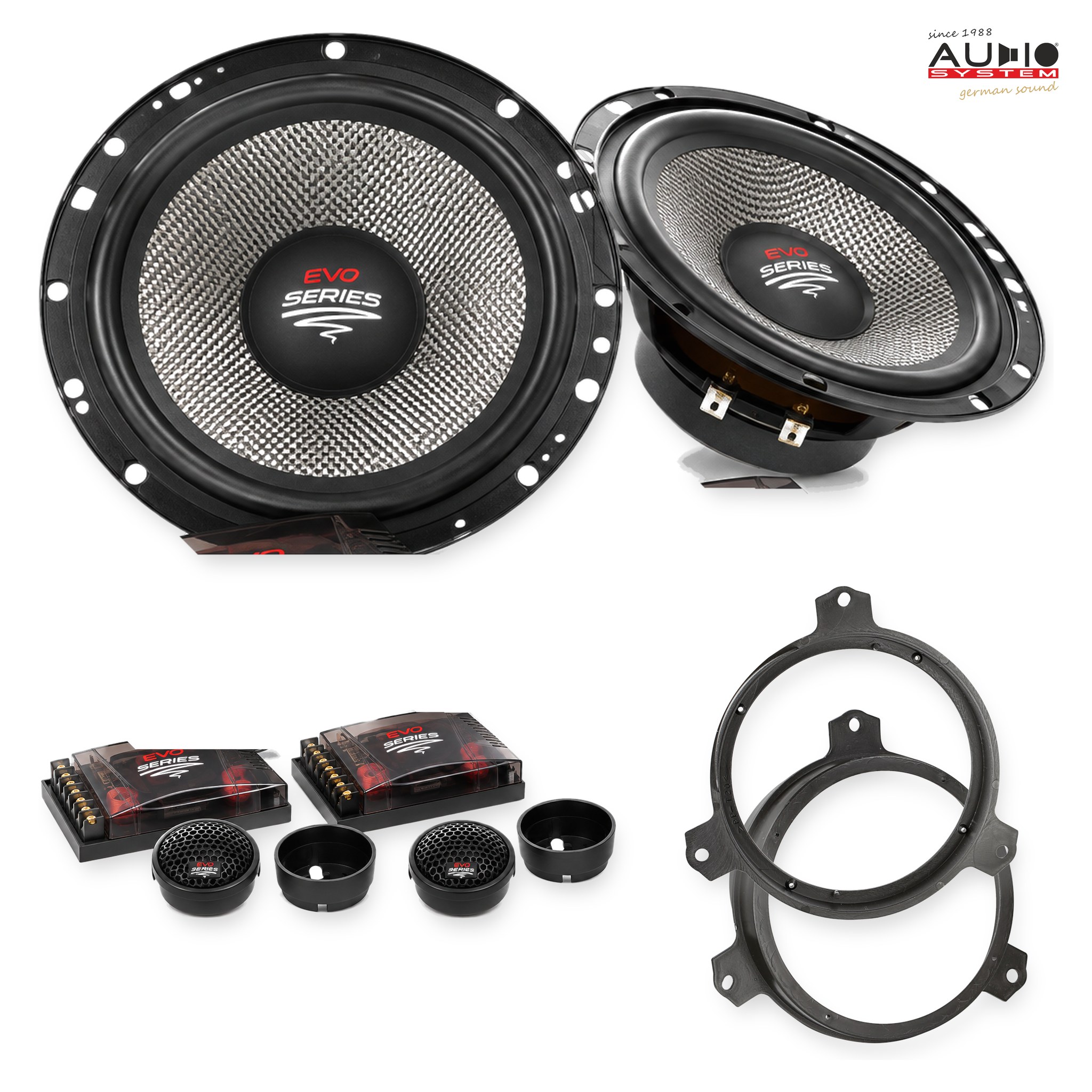 Pachet difuzoare dedicate Subaru Legacy 2009-2014 - Audio System RADION EVO 2 165 mm