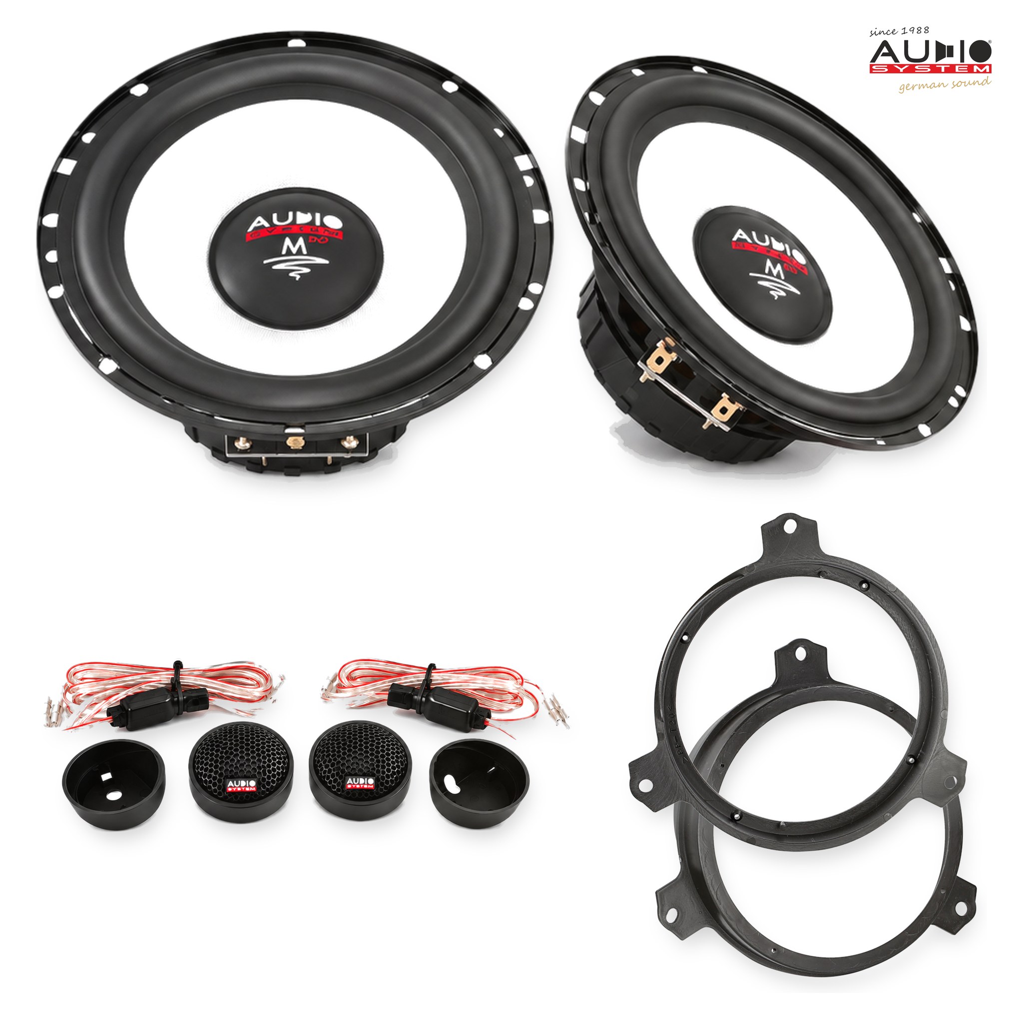 Pachet difuzoare dedicate Subaru WRX 2008-2013 - Audio System M EVO 2 165 mm