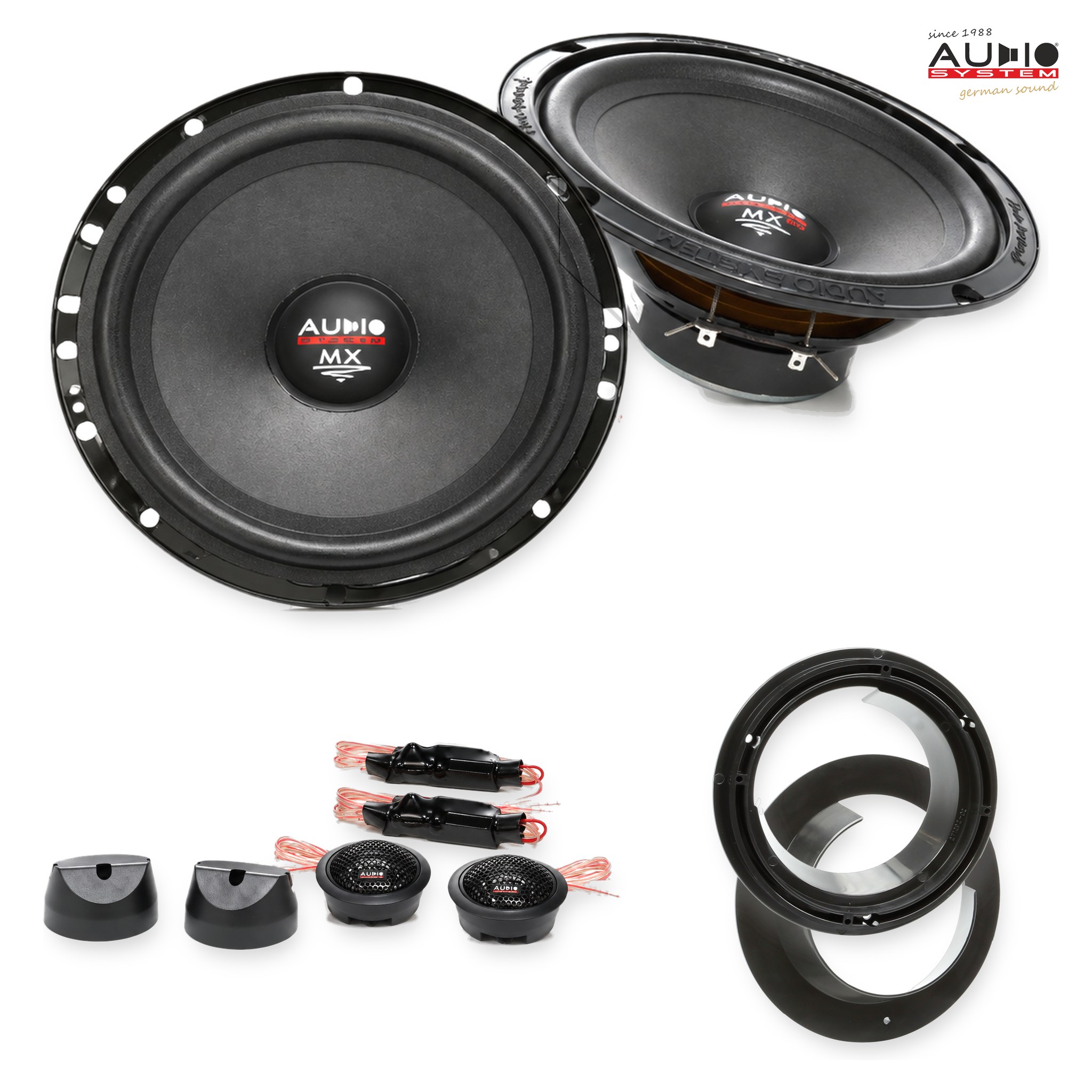 Pachet difuzoare dedicate Suzuki Grand Vitara (JT) 10/2 0008-2012 - Audio System MX EVO 165 mm