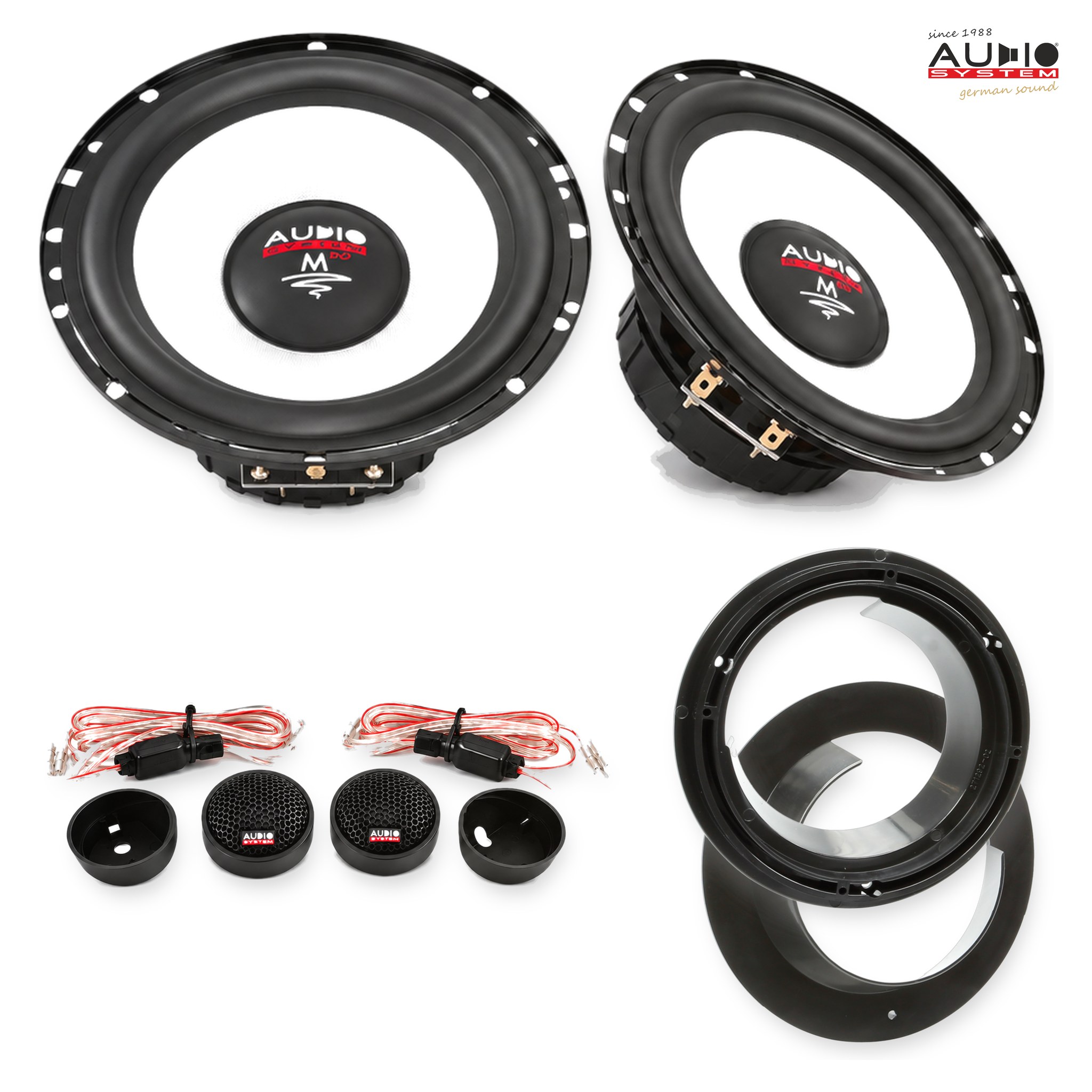 Pachet difuzoare dedicate Suzuki Swift (AZ) 2017-2020 - Audio System M EVO 2 165 mm