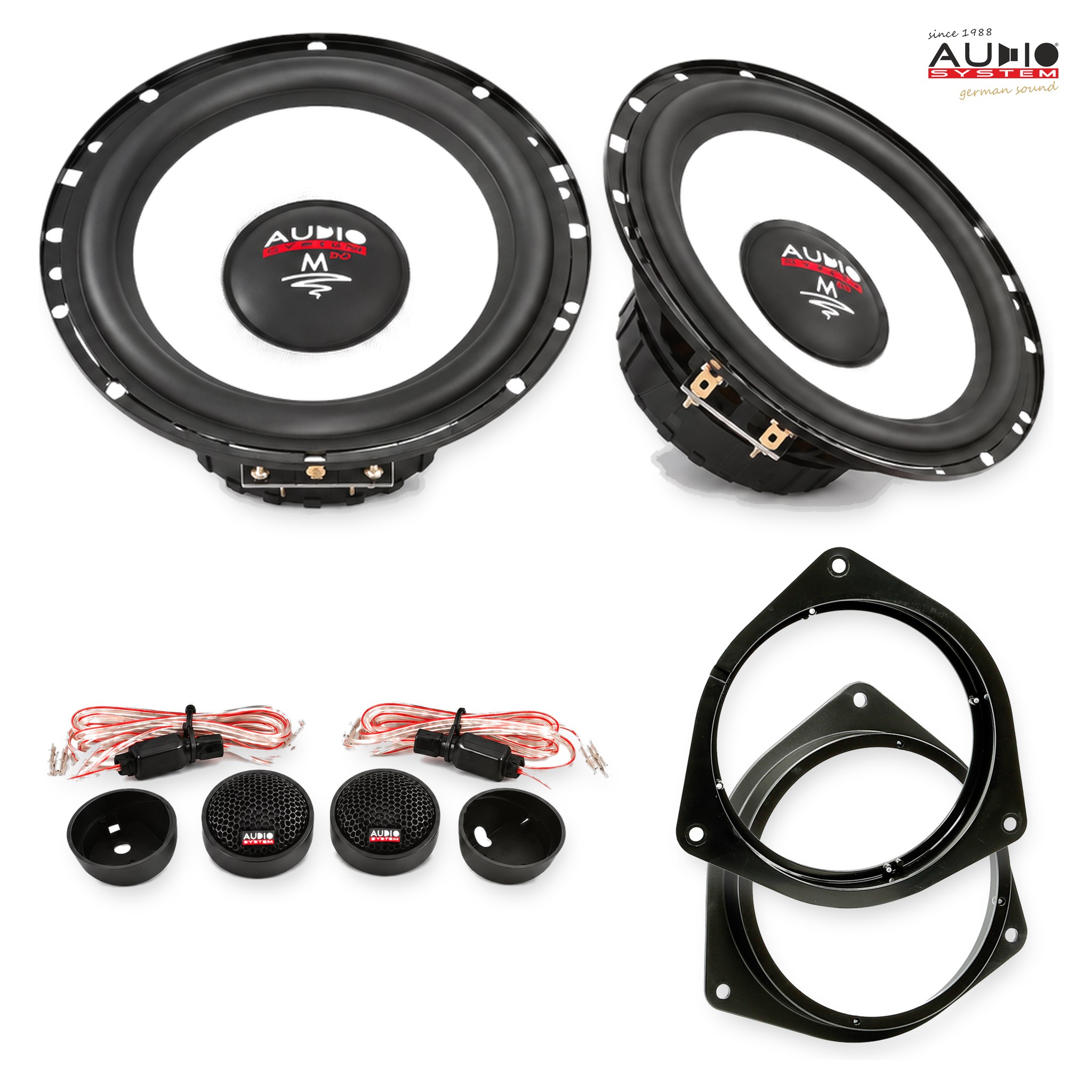 Pachet difuzoare dedicate Toyota Aygo X (AB7) 2021-2023 - Audio System M EVO 2 165 mm
