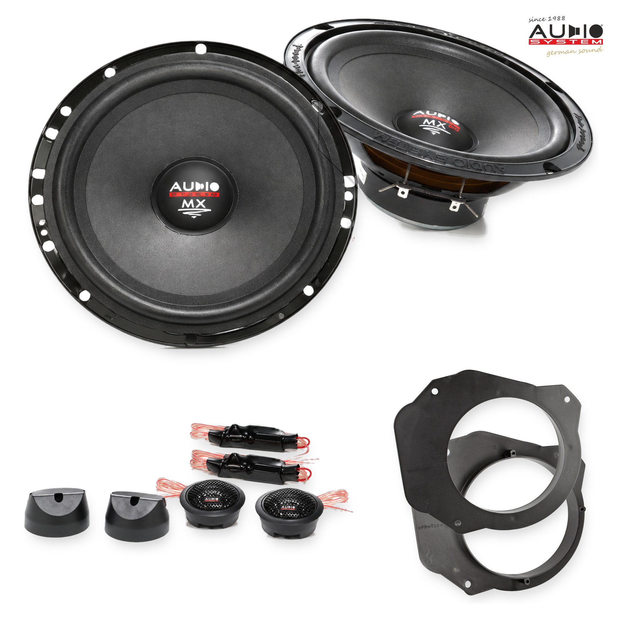 Pachet difuzoare dedicate Toyota ProAce (1G) 2013-2016 - Audio System MX EVO 165 mm