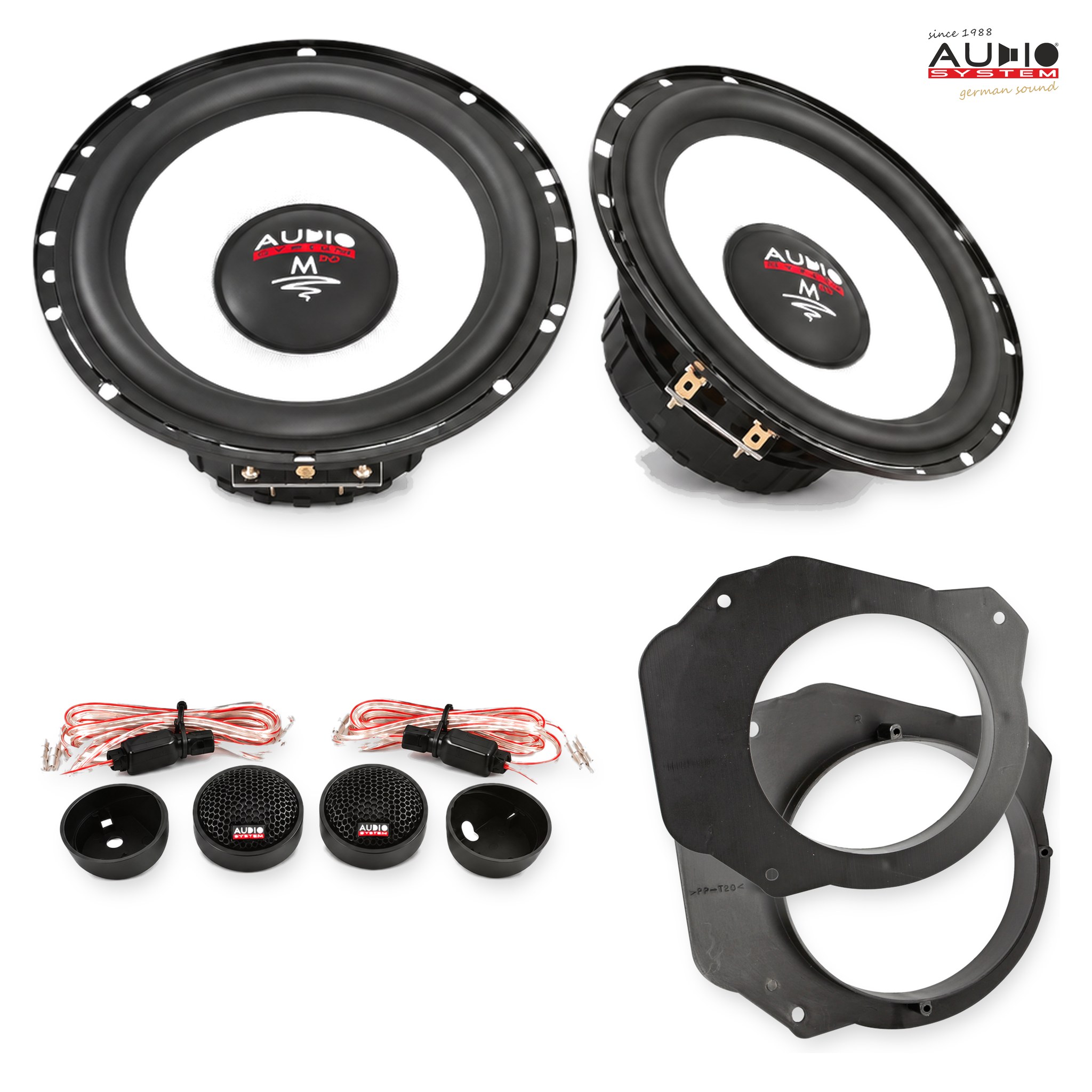 Pachet difuzoare dedicate Toyota ProAce (1G) 2013-2016 - Audio System M EVO 2 165 mm