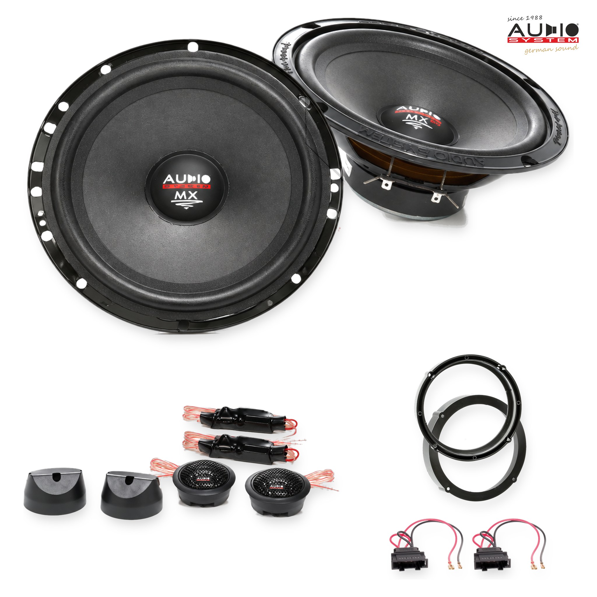Pachet difuzoare dedicate VW Beetle (16) 2016-2018 - Audio System MX EVO 165 mm