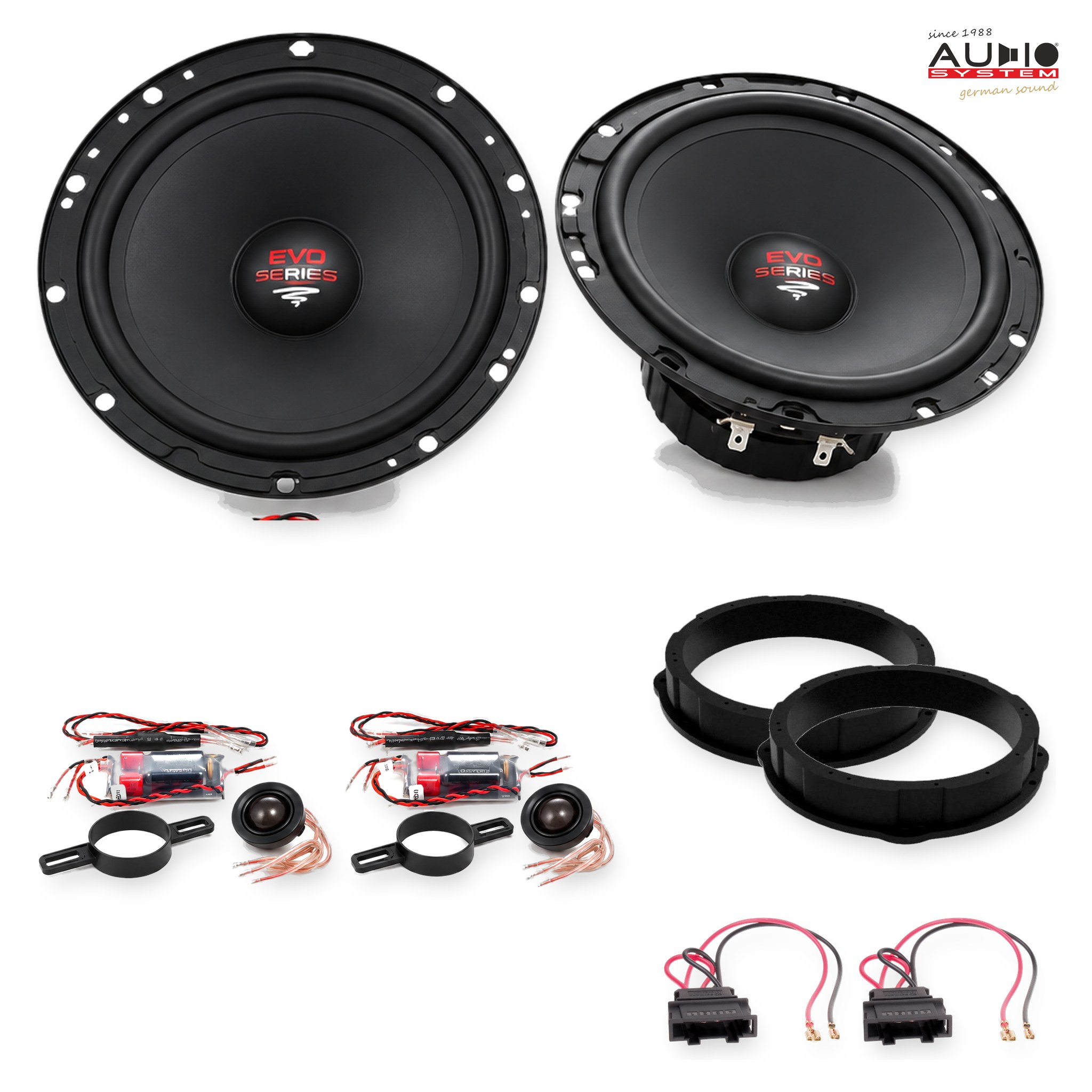 Pachet difuzoare dedicate VW ID.4 (E2) 2020-2024 - Audio System RADION EVO 2 200 mm