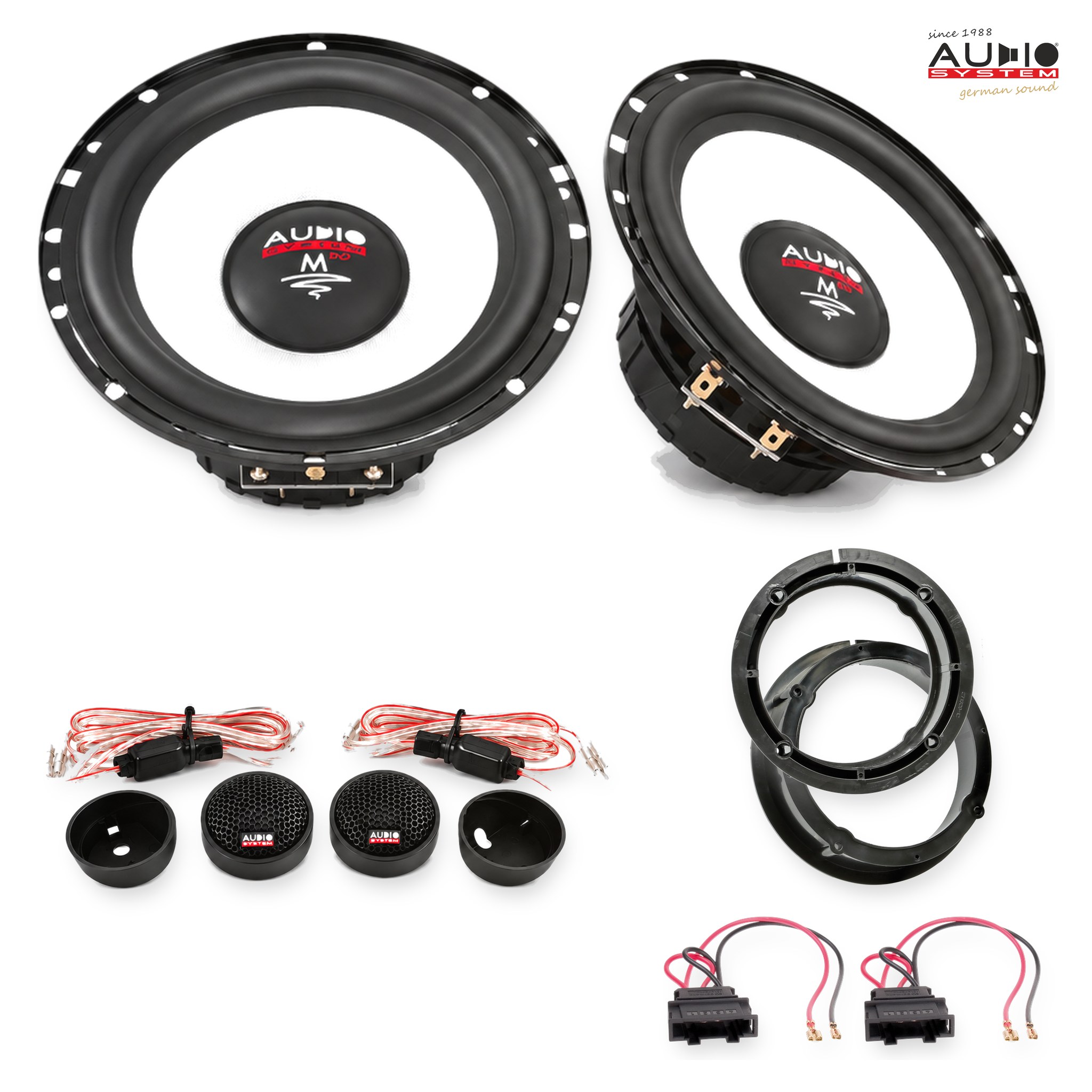 Pachet difuzoare dedicate VW New Beetle (1C/1Y/9C) 1997-2010 - Audio System M EVO 2 165 mm