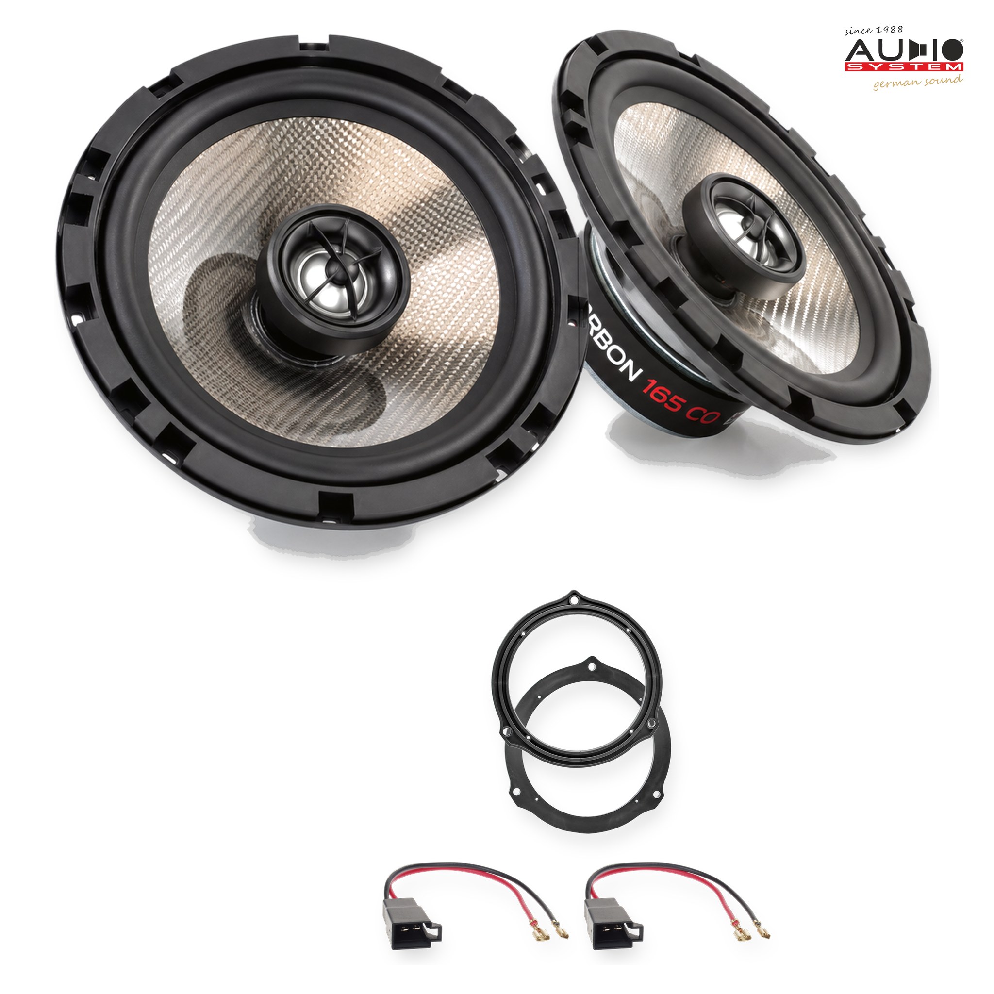 Pachet difuzoare dedicate Ford Galaxy (WA6) 2006-2010 - Audio System CARBON 165 mm