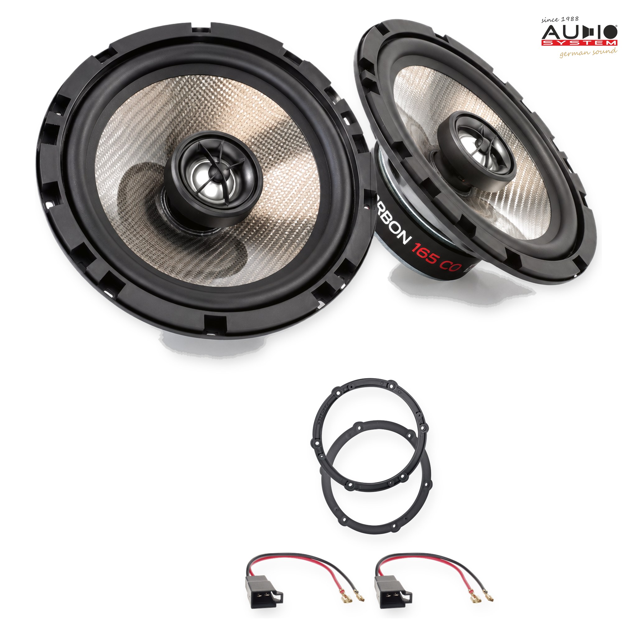 Pachet difuzoare dedicate Opel Zafira Life 2019-2021 - Audio System CARBON 165 mm