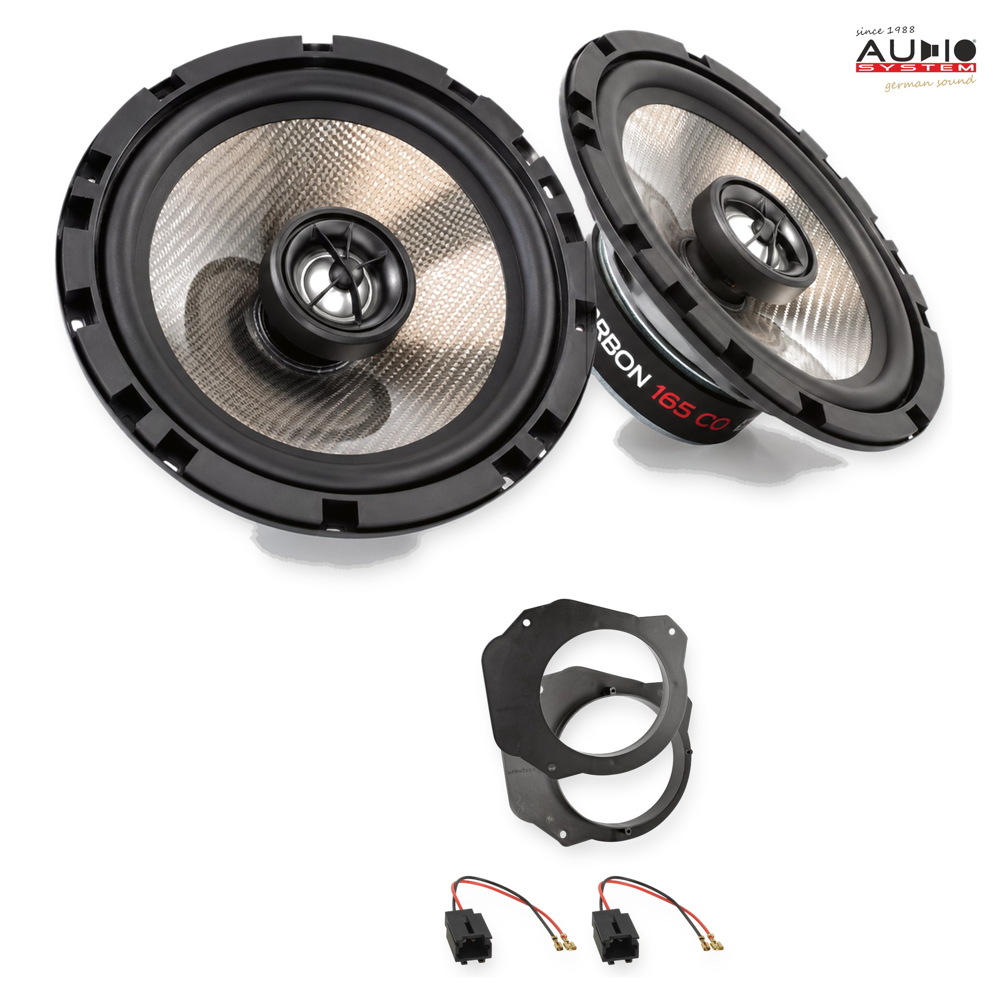 Pachet difuzoare dedicate Peugeot Expert 2007-2016 - Audio System CARBON 165 mm
