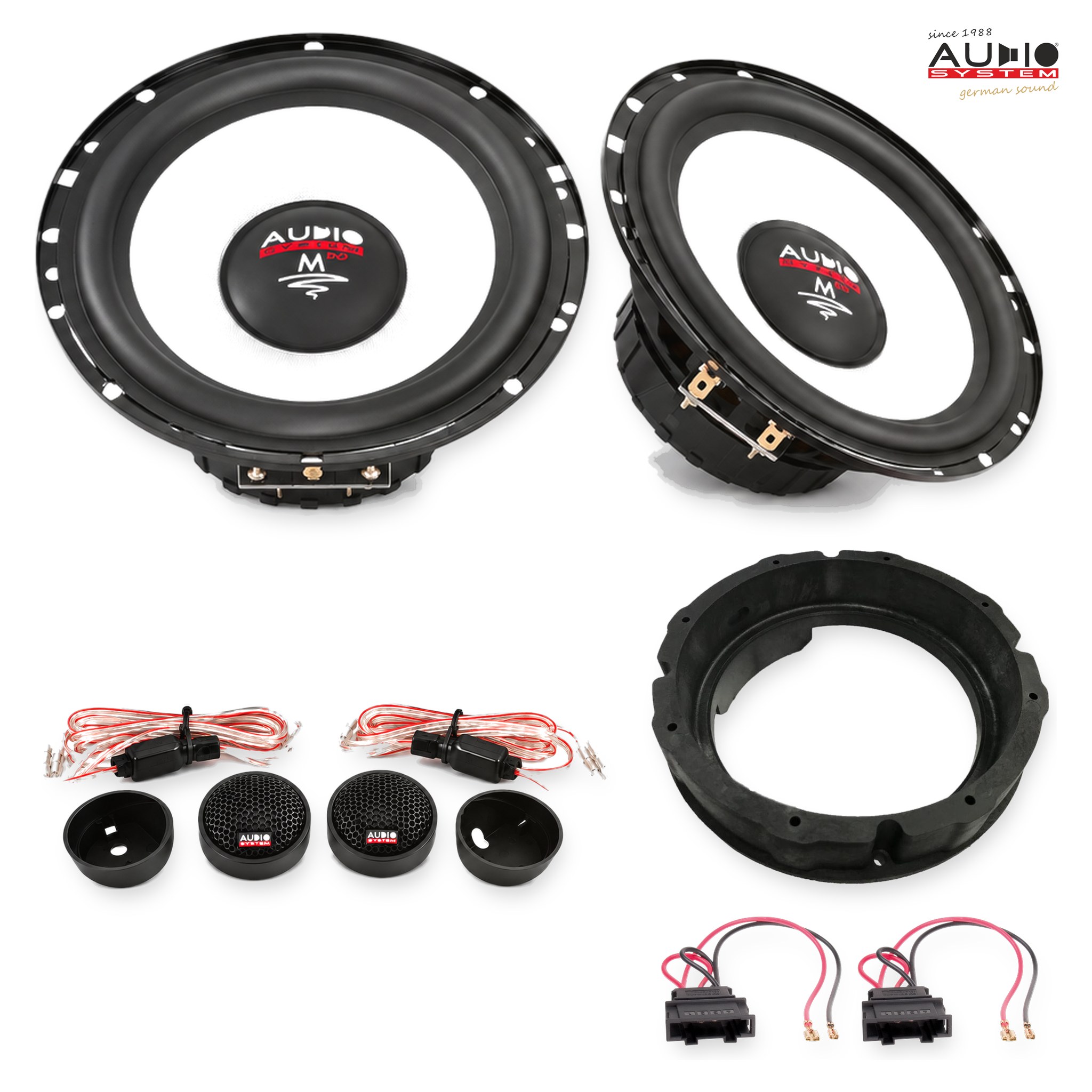 Pachet difuzoare dedicate VW T6.1 (7HC) 2019-2024 - Audio System M EVO 2 165 mm