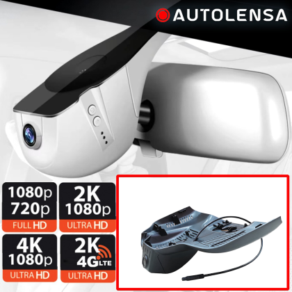 Mercedes-Benz GLA, GLB AMG PREMIUM EQA, EQB DVR kamera, 1080p Autolensa elülső kamera, 24/7 modell fekete MB-41