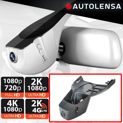 Citroen C5 X 2021-24 DVR kamera, 1080p Autolensa első kamera, 24/7 modell Fekete CT01