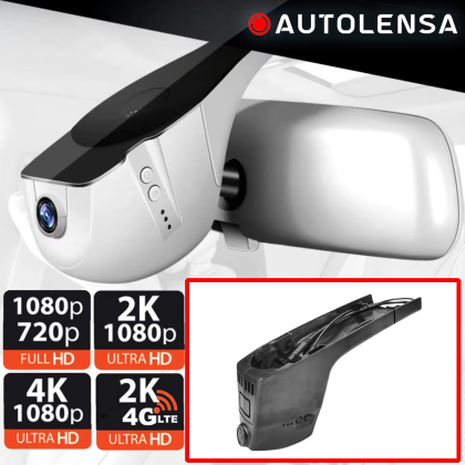 DVR kamera BMW X3/X4 G01/G02 2019-22 Prémium, első kamera 1080p Autolensa, 24/7 modell Fekete BMW11