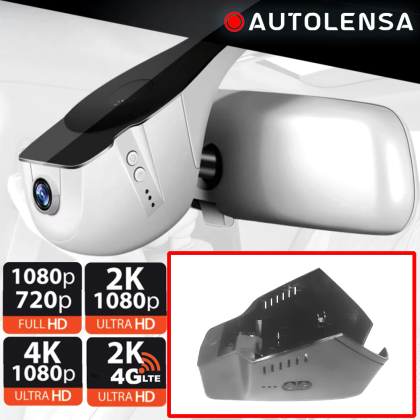 Land Rover Discovery 2015-17 DVR kamera, 1080p Autolensa első kamera, 24/7 modell fekete ELH08