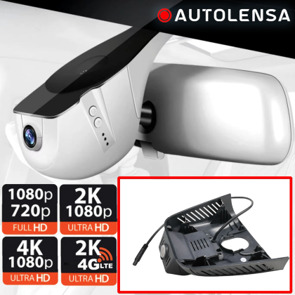 DVR kamera Mercedes B, GLB, EQB Low-Mid 2019-21, első-hátsó kamera 1080p-720p Autolensa, 24/7 szürke MB-32