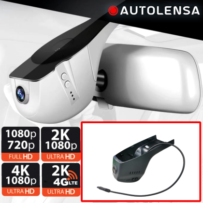 DVR kamera BMW X7 2019-2022 alacsony, első kamera 1080p Autolensa, Modell 24/7 Fekete BMW18