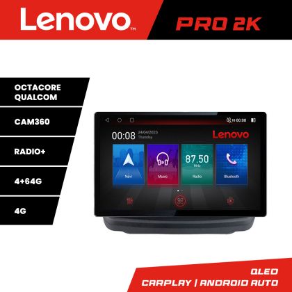 Navigatie Hyundai Genesis K-GENESYS Lenovo PRO 4+64 13 inch 2K android 4G DSP gps internet 