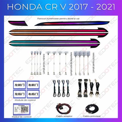 Honda CRV 2017-2021 hangulatvilágítás komplett telefonvezérlő szett vagy gyári rendszer