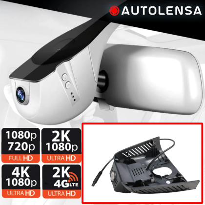 DVR kamera Mercedes-Benz GLA, GLB, EQB 2019-2024, elülső kamera 1080p Autolensa, 24/7 modell fekete MB-33