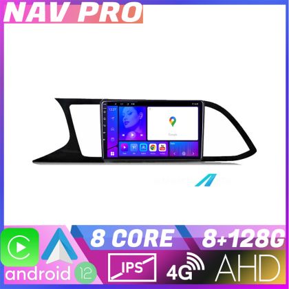 Navigatie Seat Leon MIB Octa Core KIT 306 EDOTEC-LITE Android Ecran 720P Octa Core 8 128 Carplay