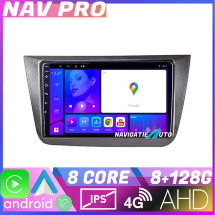 Navigatie Seat Altea 2005 2014 EDOTEC-LITE Android radio gps internet Octa core 8 128 Carplay