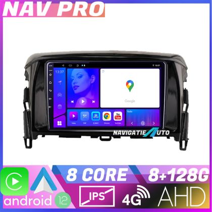 Navigatie Mitsubishi Eclipse Cross 2017 EDOTEC-LITE Android radio gps internet Octa core 8 128 Carplay