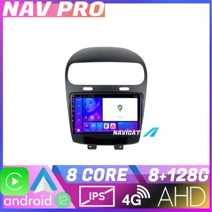 Navigatie Fiat Freemont Dodge Journey 2012 2019 EDOTEC-LITE Android Ecran 720P Octa Core 8 128 Carplay