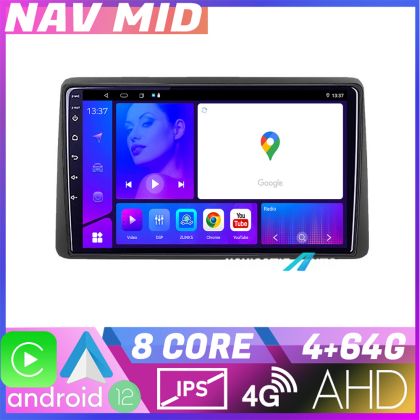 Navigatie Dacia Duster dupa 2019 KIT 199 EDOTEC-LITE Android Ecran 720P Octa Core 4 64 Carplay v1