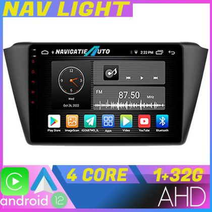 Navigatie dedicata Skoda Fabia 2014-2021 Android 1+32