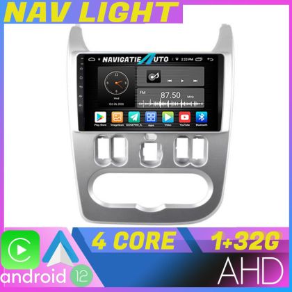 Navigatie dedicata Dacia Duster 2010-2012 Android 1+32