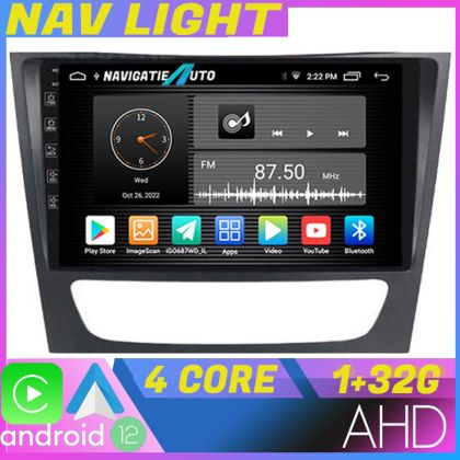 Dedikált navigáció Mercedes W211 W219 Android 1+32