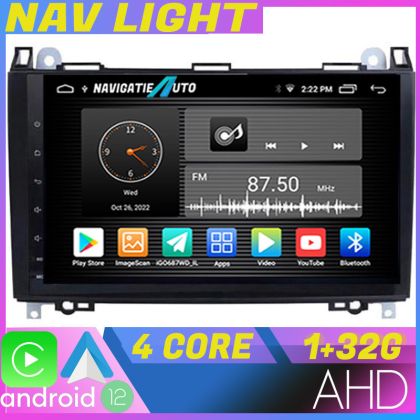 Navigatie dedicata Mercedes VW Android 1+32