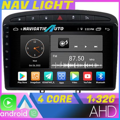 Dedikált navigáció Peugeot 308 Android 1+32