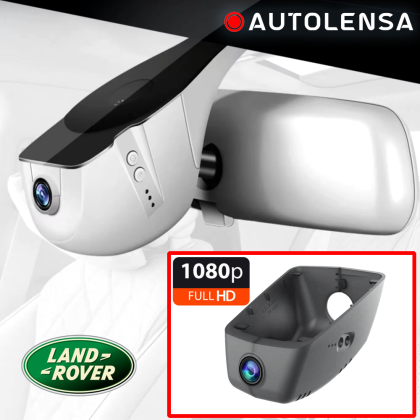Keret nélküli DVR kamera Land Rover Range Rover Sport D300 L6 2023-, első kamera 1080p Autolensa, 24/7 Modell Fekete ELH13