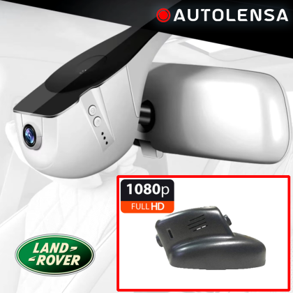 Keret nélküli DVR kamera Land Rover Range Rover Sport 2016-19, Első kamera 1080p Autolensa, 24/7 modell Fekete ELH05