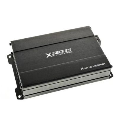 Amplificator cu DSP Audio System X-100.5 DSP-BT 9 canale 5 amplificate 4x140 si 1x30 watts rms in 2 sau 4 ohm BT clasa D dimensiune mica