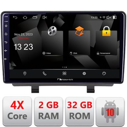 Navigatie Opel Zafira C 2011-2019 Nakamichi Android Ecran 720P Quad Core 2+32 carplay android auto NAM5230
